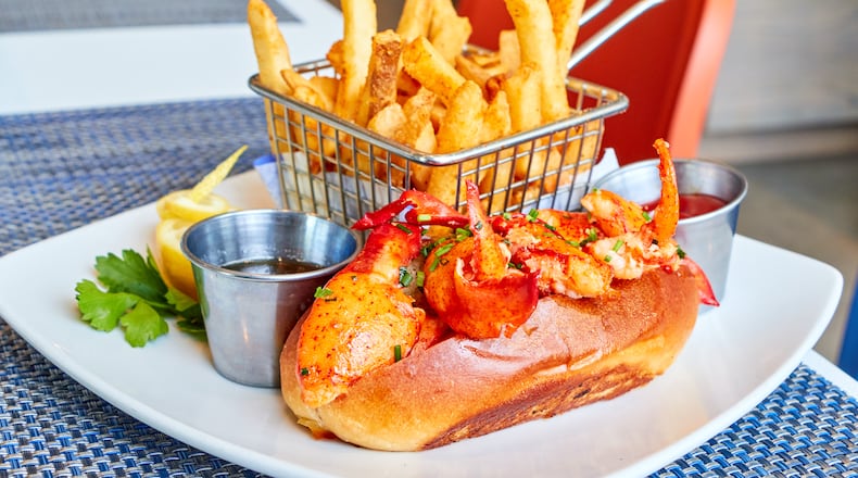 The Maine lobster roll is among the top sellers at Big B's Fish Joint in Sandy Springs. Courtesy of Big B's Fish Joint