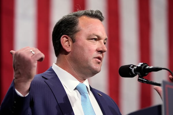Lt. Gov. Burt Jones says he’s done nothing improper and Carr could enjoy the same benefits by working with other leadership committees which agree to support him. (Alex Brandon/AP 2024)