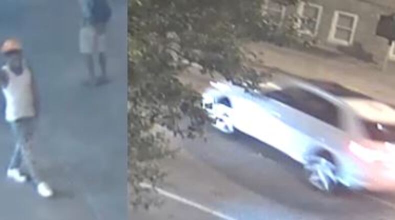 Police released surveillance photos of a man wanted in connection with a drive-by shooting at a downtown Atlanta Waffle House last month. The shooting injured a 58-year-old bystander.