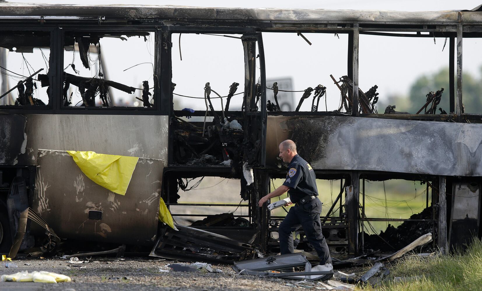 I-5 charter bus crash
