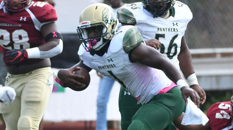 Langston Hughes High running back Antonio Martin, who announced his commitment to Georgia Tech on Feb. 1, 2021. (247Sports)