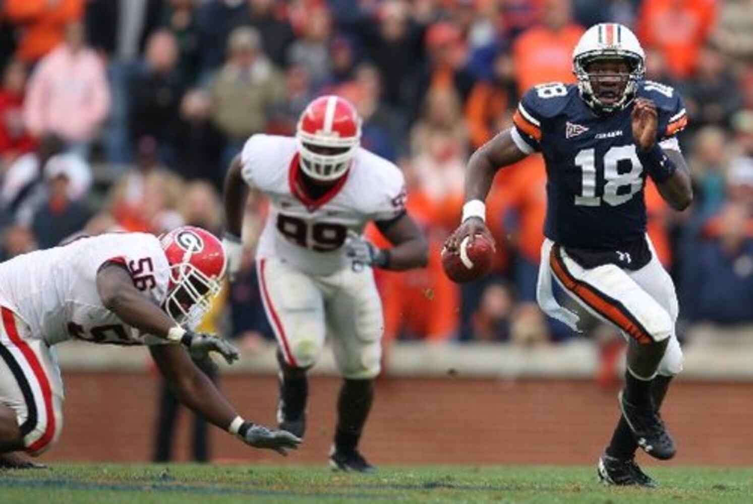 College Football Photos: Georgia at Auburn