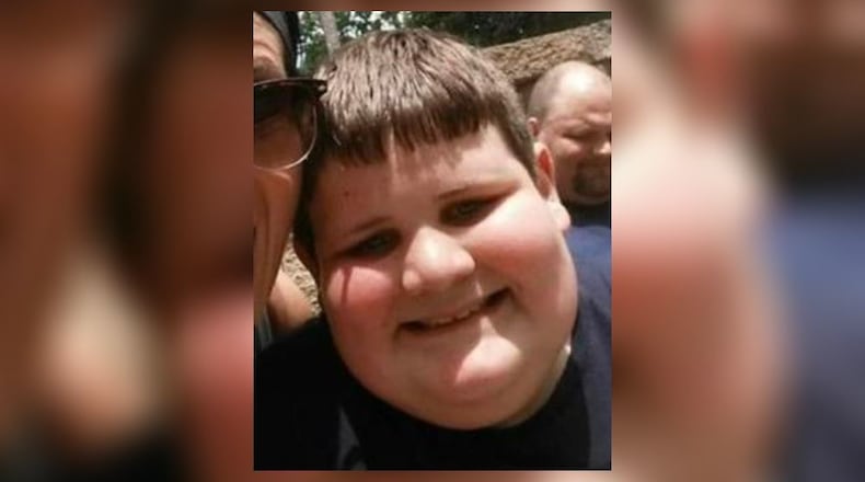 Porter Helms, 13, is the latest Georgia child to die after becoming infected with COVID-19. Photo from Twitter