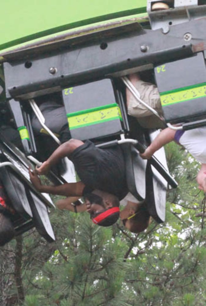 Six Flags Coasterthon on the Mind Bender