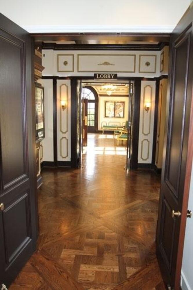 The most impressive feature on the terrace level has to be the home theater. Don't picture it as your home theater or even the home theater of the rich neighbor down the street. Think the Fox Theatre in downtown Atlanta. Why the Fox? The home theater in this house is a replica.
