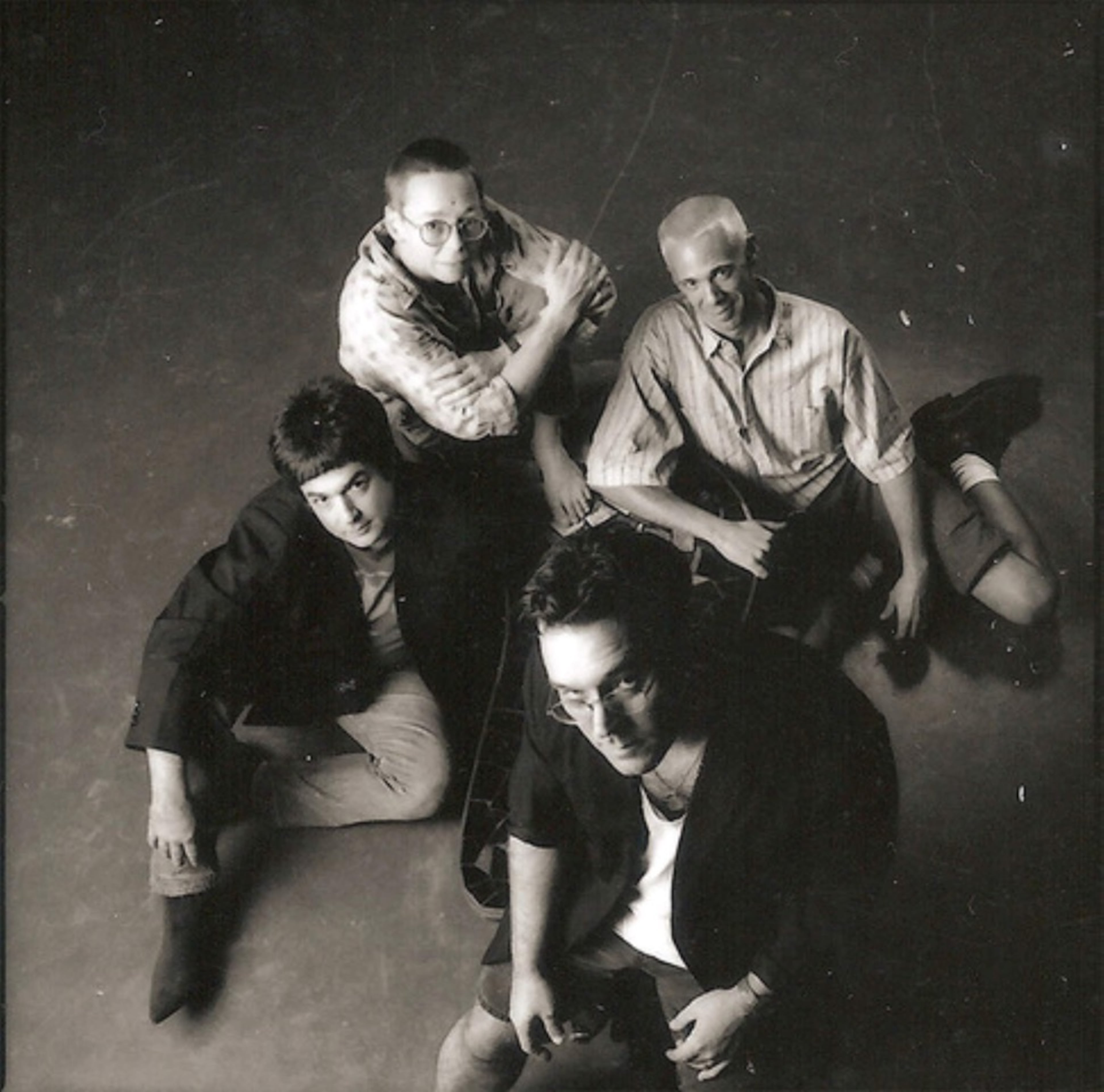 Guadalcanal Diary, circa 1998. Murray Attaway in front, with, from left, Jeff Walls, Rhett Crowe and John Poe.
