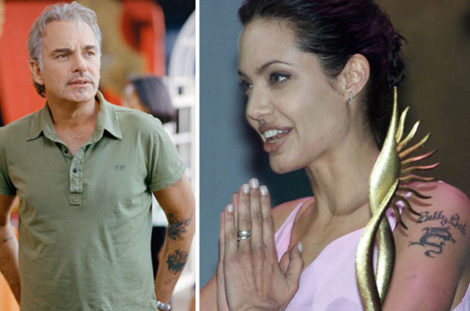Inked with their exes: Regrettable celeb tattoos