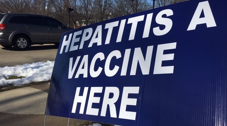 A pharmacy in Ohio is offering Hepatitis A vaccines to help combat the local outbreak of the disease. JENNA LAWSON/STAFF. AJC FILE PHOTO