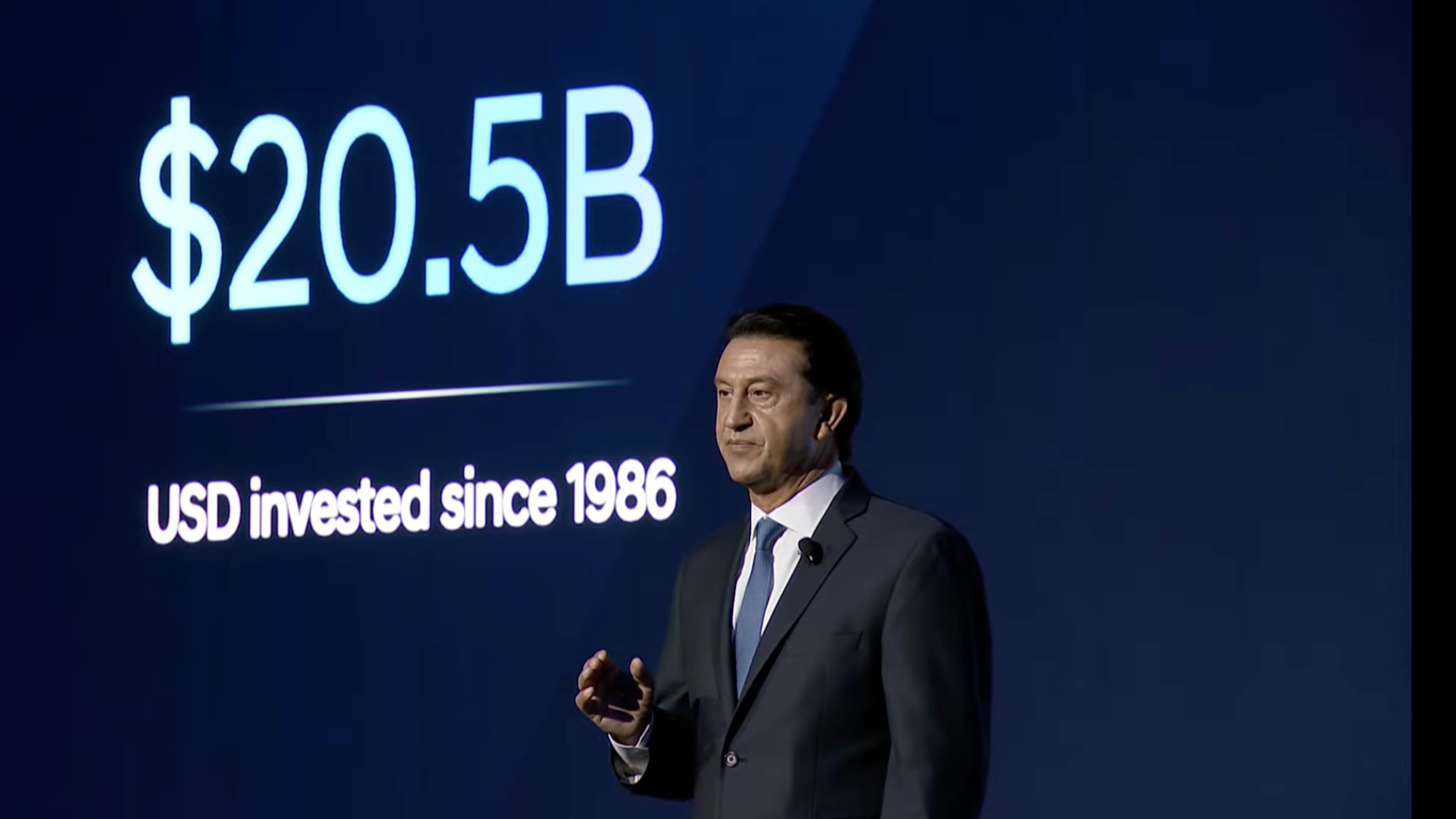 Hyundai Motor Co. CEO and President José Muñoz — pictured announcing the second phase of construction and investment at the automaker's Georgia Metaplant in September — said Wednesday that an unnamed White House official called Muñoz and said he or she was "didn't know" about the September raid at HL-GA Battery on Hyundai's campus near Savannah. (Courtesy of Hyundai Motor Co.)