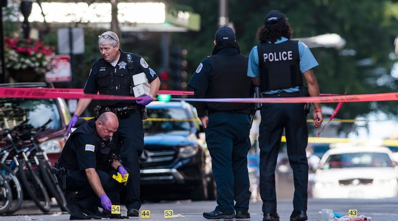 Five alleged gang members have been indicted on murder charges in last year’s shooting death of a Chicago rapper that prosecutors say was part of an ongoing violent effort to protect gang territories on the city’s South Side, officials announced Wednesday. (AJC file photo)