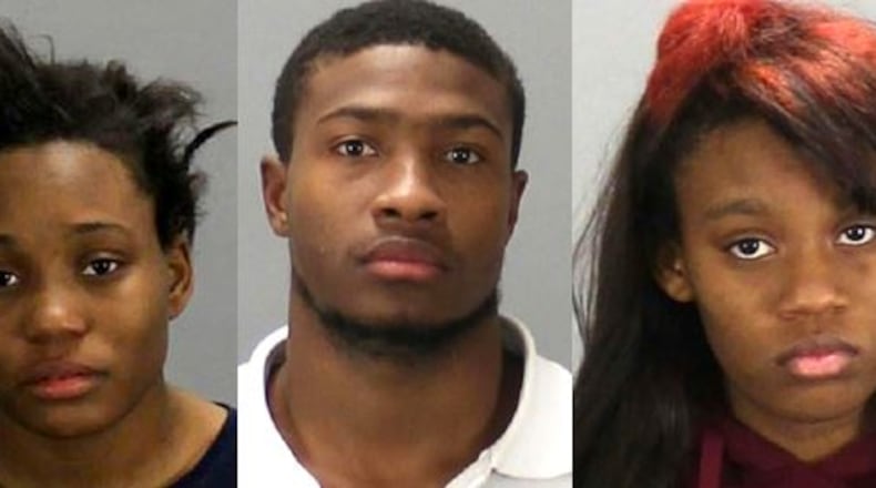 Three young people, and a juvenile boy, were allegedly running a prostitution ring out of various hotels.