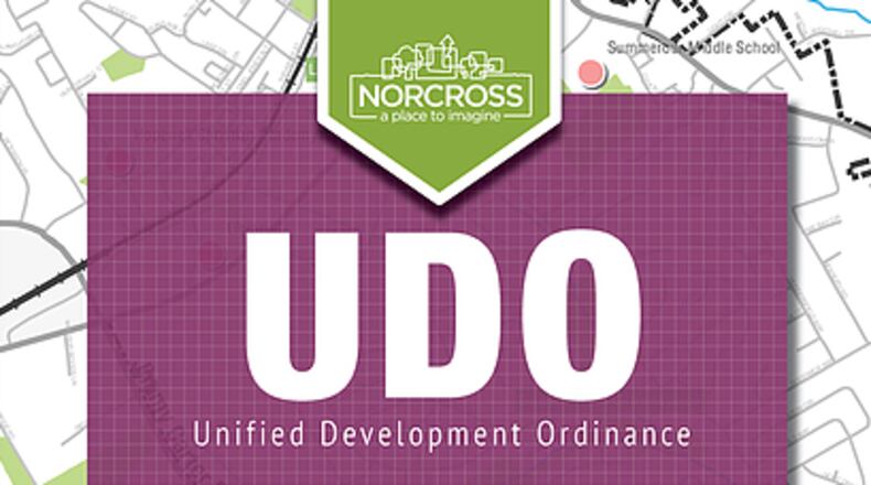 Norcross releases the draft Unified Development Ordinance for review. (Courtesy City of Norcross)