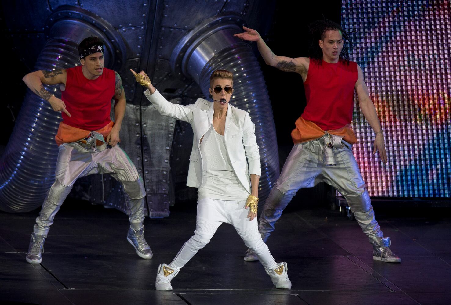 Justin Bieber at O2 in London