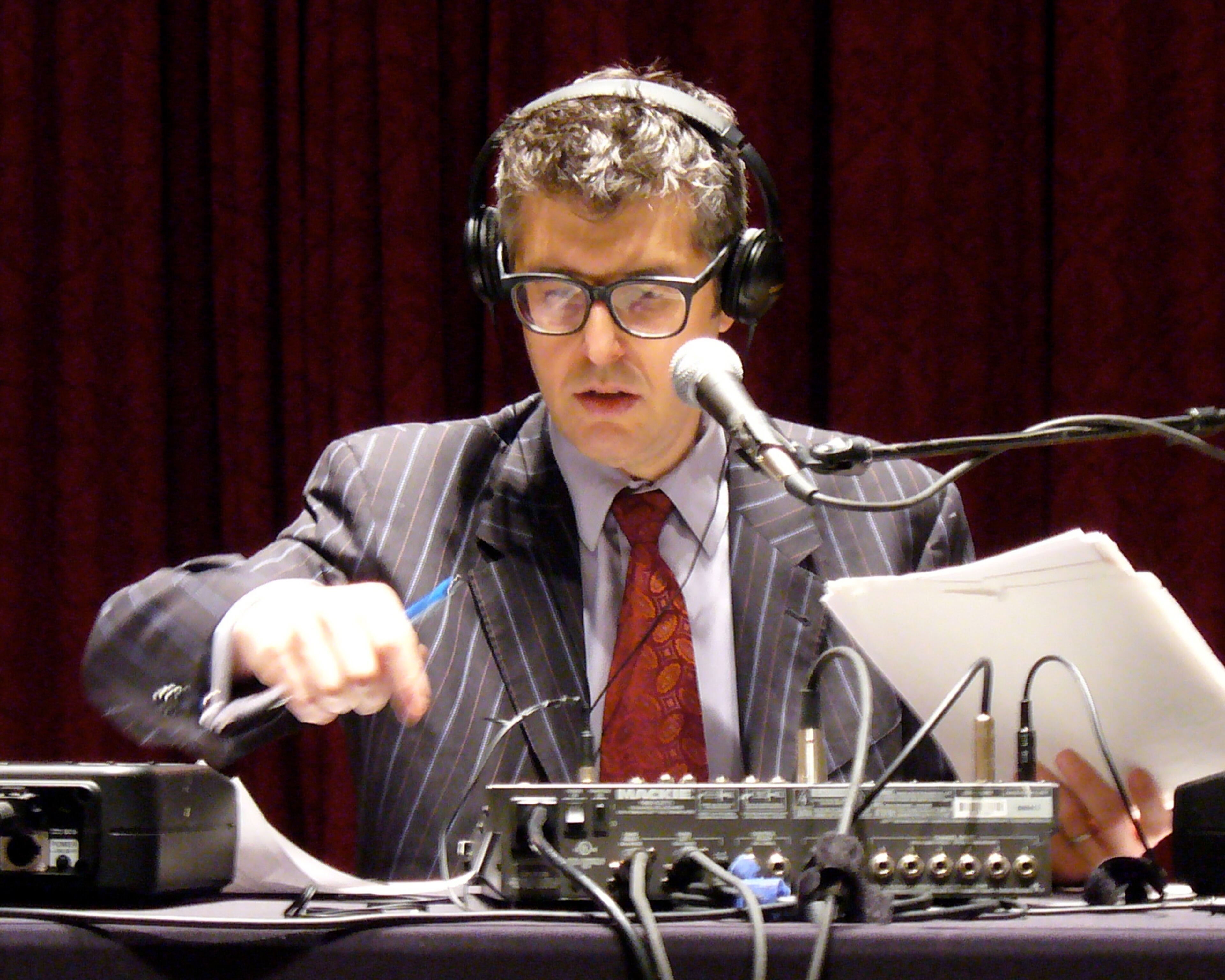 For his book "On Air," author Steve Oney shadowed Ira Glass (above) for a week as he produced shows for "This American Life." (Courtesy)