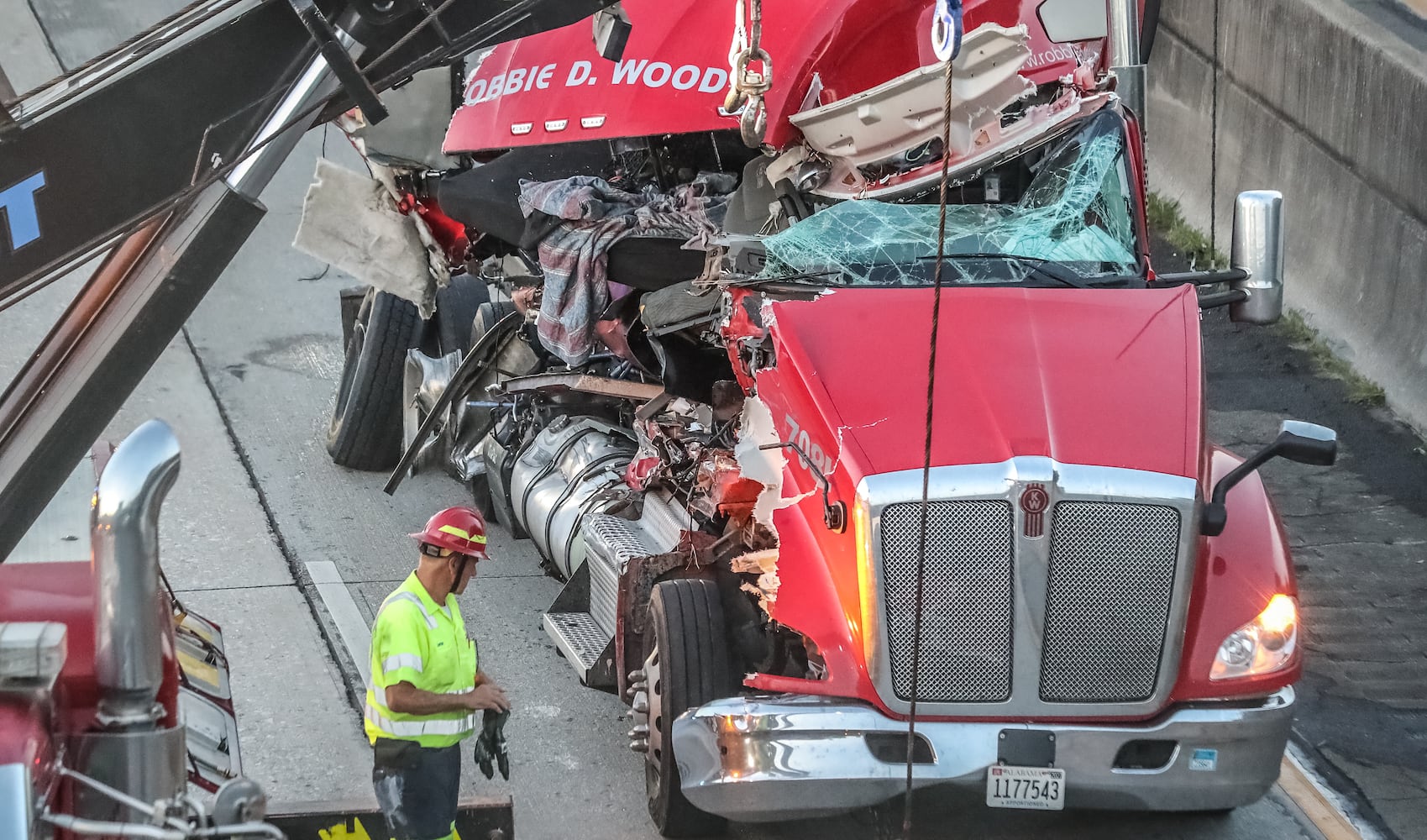 I-285 latex truck crash