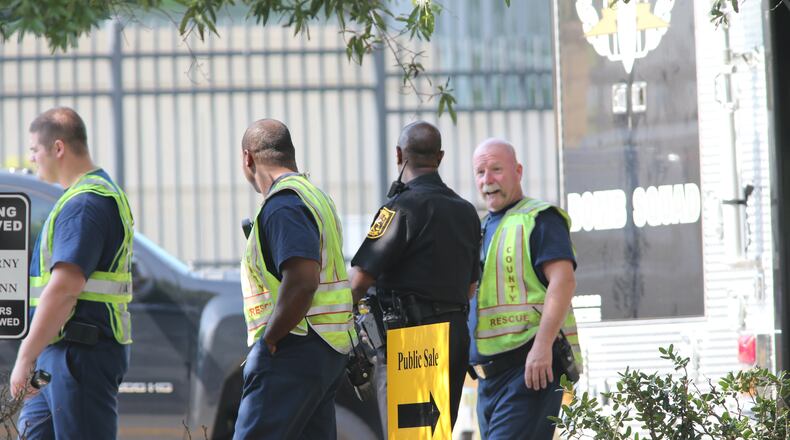DeKalb police had earlier closed all roads around the CDC. Police said those roads would reopen shortly.