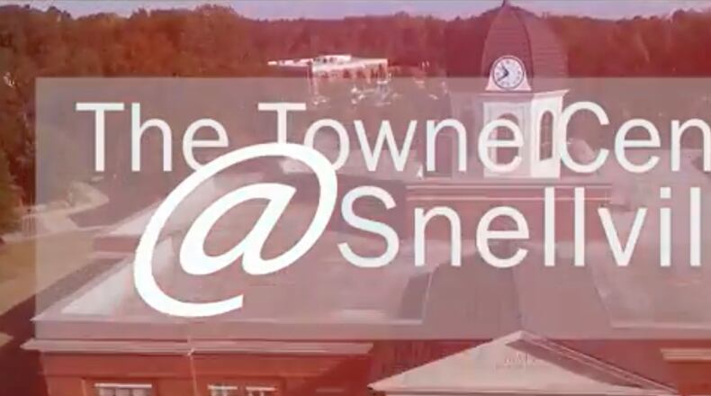 Snellville video highlights vision for Towne Center. Courtesy City of Snellville