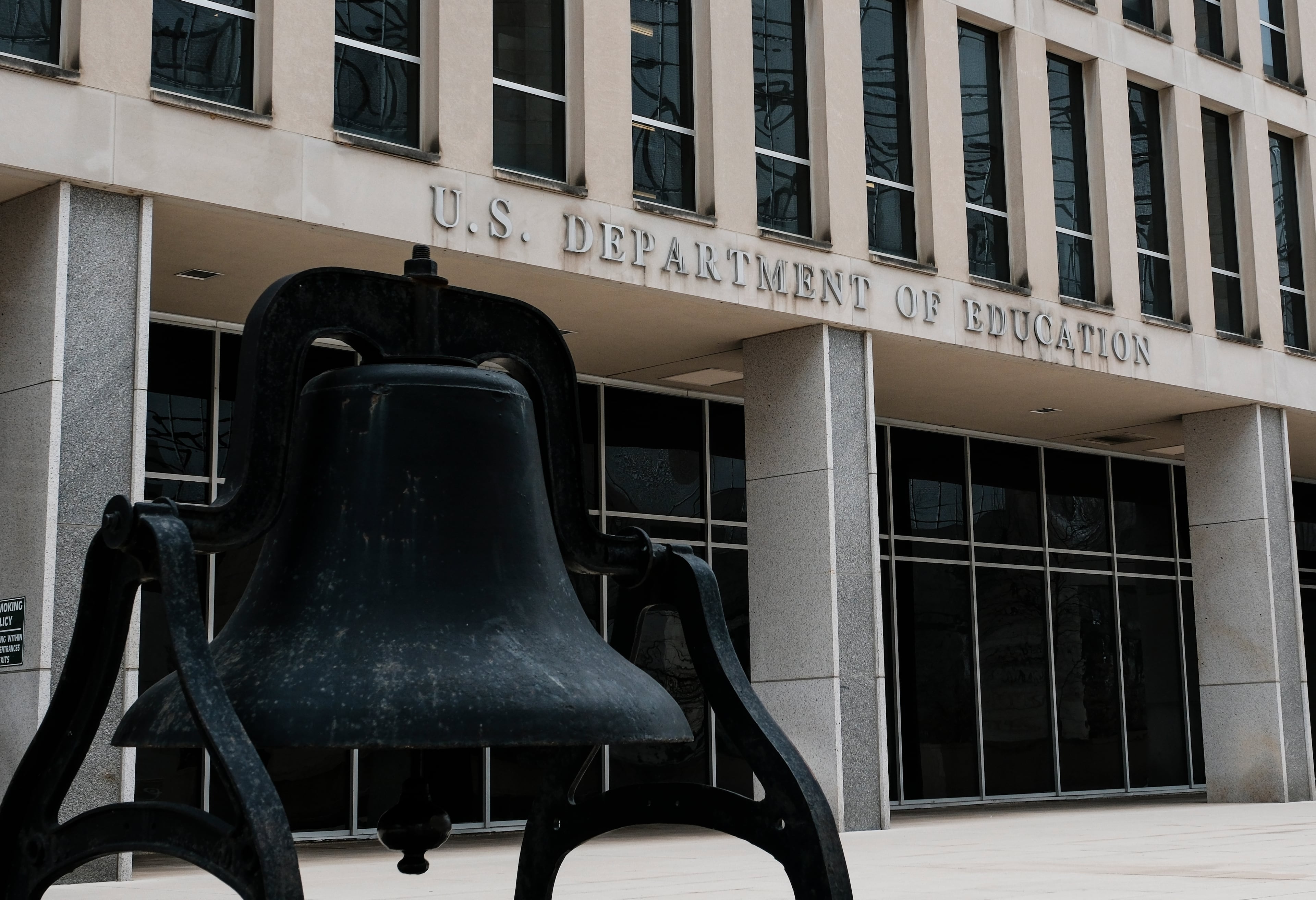 The Department of Education headquarters in Washington.
