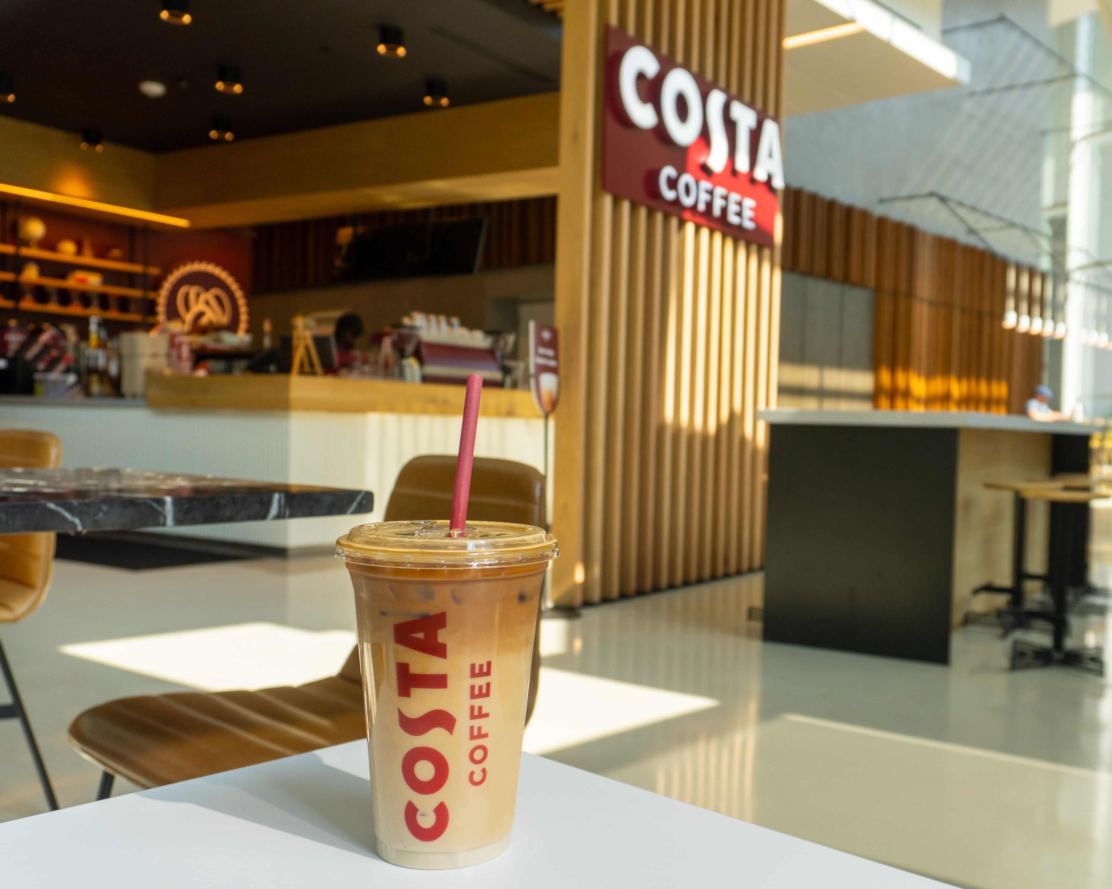The Costa Coffee inside the Coda building in Midtown's Technology Square. (Courtesy of Amanda Shively/Costa Coffee)