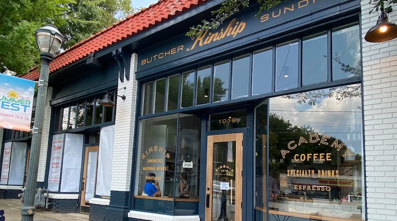 Kinship Butcher & Sundry is an all-in-one butcher shop, grocery store and coffee bar in Atlanta's Virginia-Highland neighborhood. Ligaya Figueras/ligaya.figueras@ajc.com