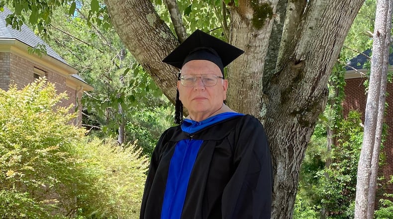 Bill Lorey, 70, earned an MBA from Georgia State's Robinson College of Business through the University System of Georgia's 62+ program.