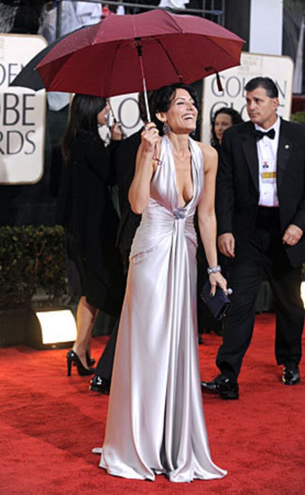 The 2010 Golden Globes red carpet
