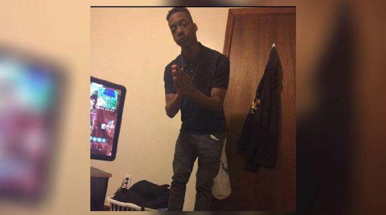 Police say 19-year-old Omarian Banks was shot and killed early Friday after knocking on an apartment door that he believed was his girlfriend’s.