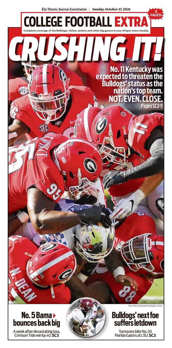 College Football Extra included in Sunday ePaper