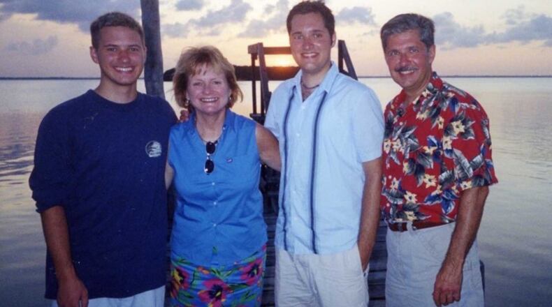 From left, Kevin, Tricia, Thomas and Kent Whitaker appear in this undated family photo. Thomas Whitaker was sentenced to die for setting up an ambush that killed his brother Kevin and mother Tricia and severely injured his father, Kent. (Photo: Austin American-Statesman)