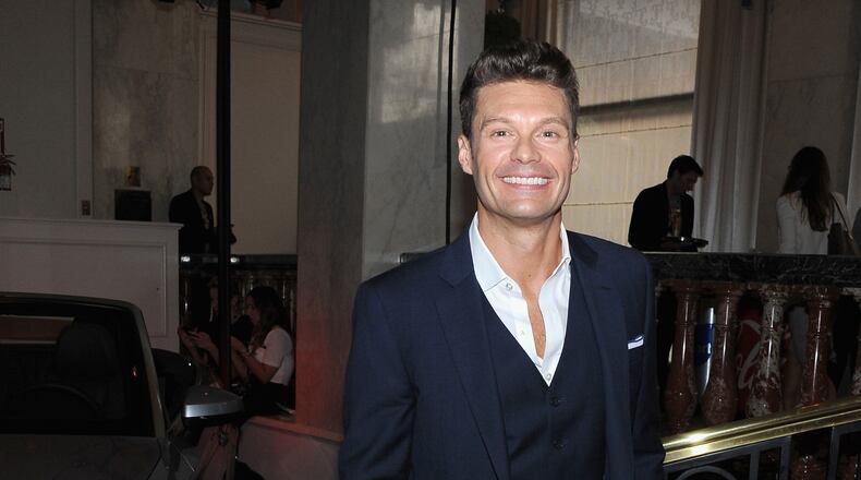LOS ANGELES, CA - OCTOBER 10: Tv personality Ryan Seacrest attends the 2014 Variety Power of Women presented by Lifetime at Beverly Wilshire Four Seasons Hotel on October 10, 2014 in Los Angeles, California. (Photo by Angela Weiss/Getty Images for Variety) LOS ANGELES, CA - OCTOBER 10: Tv personality Ryan Seacrest attends the 2014 Variety Power of Women presented by Lifetime at Beverly Wilshire Four Seasons Hotel on October 10, 2014 in Los Angeles, California. (Photo by Angela Weiss/Getty Images for Variety)