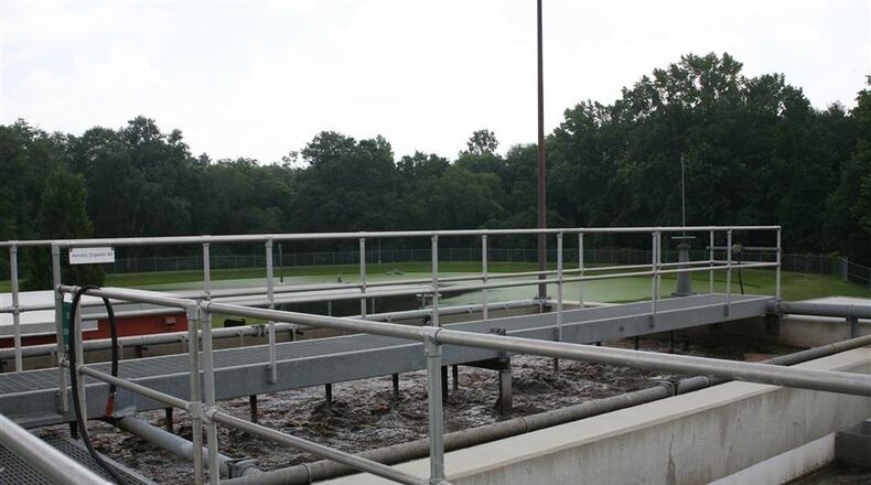 Stockbridge's wastewater treatment plant.
