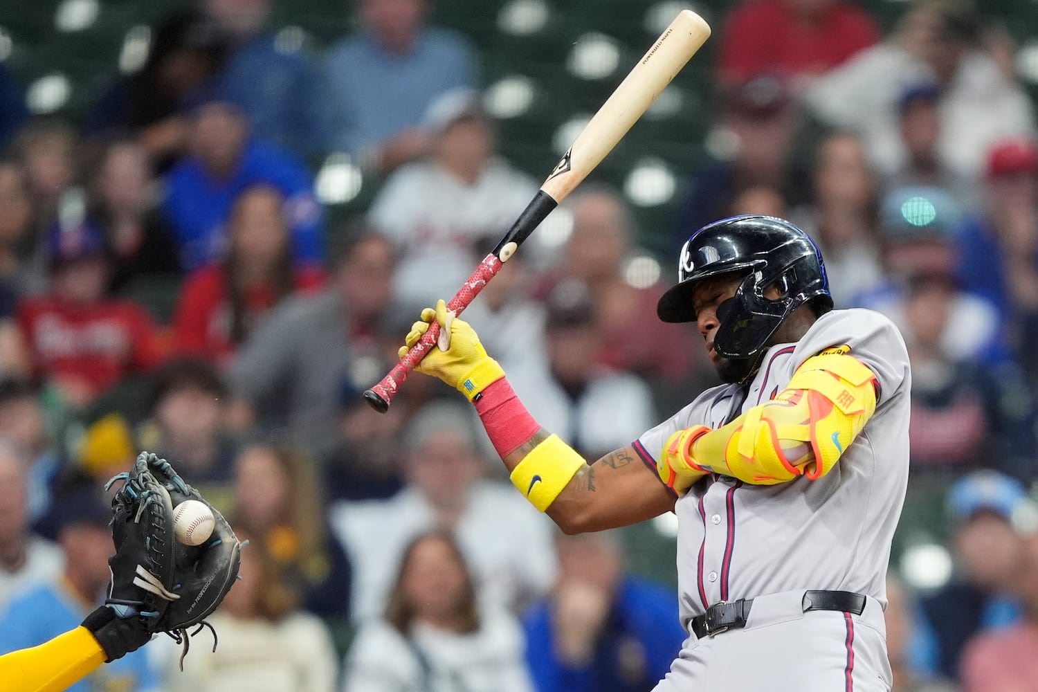 Braves Brewers Baseball