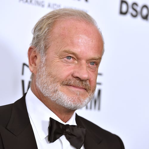 FILE - Kelsey Grammer arrives at the amfAR Inspiration Gala in Los Angeles on Oct. 29, 2015. (Photo by Jordan Strauss/Invision/AP, File)
