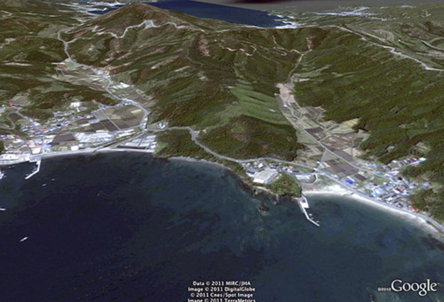 Japan Tsunami: Before and After