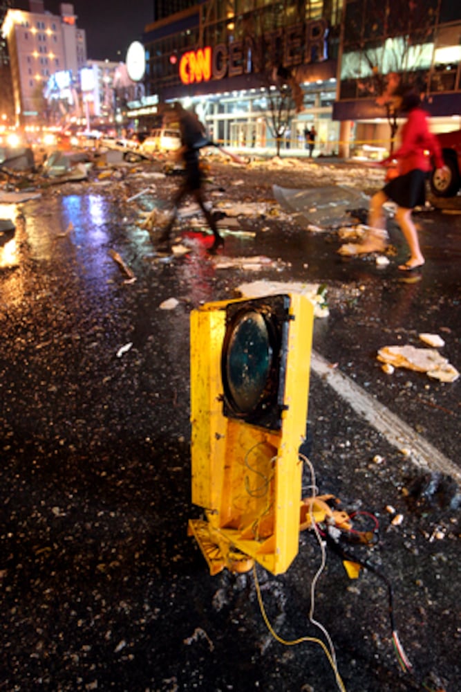 Tornado hits downtown Atlanta (Gallery 1)