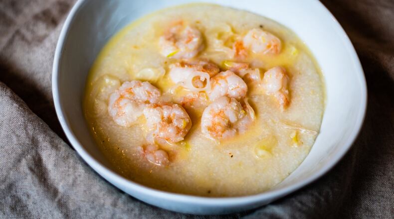 Quick Shrimp and Grits.