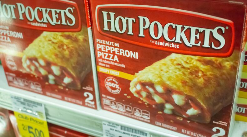 Some 762,615 pounds of pepperoni pizza Hot Pockets are being recalled, according to the U.S. Department of Agriculture's Food Safety and Inspection Service.