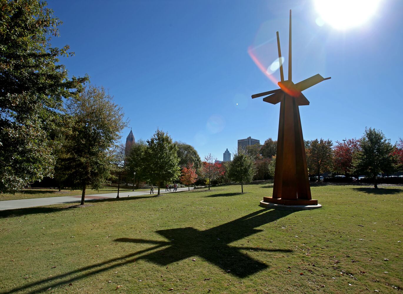 Georgia Tech sculptures