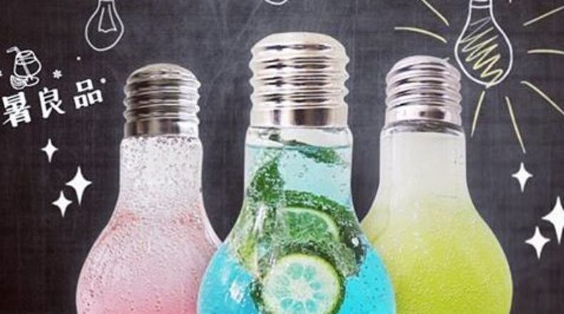 Light bulb tea will be available at Mist Snack Dessert Bar. / Photo courtesy of Mist