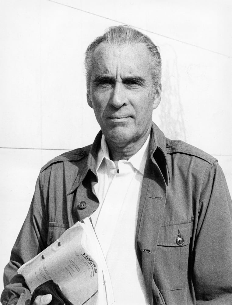 1983: Christopher Lee