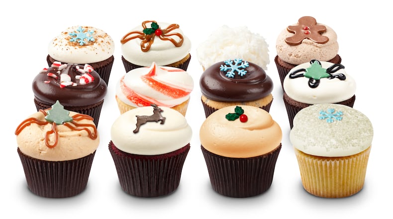 Keep it local and pick up a half dozen Christmas-themed cupcakes for family, friends or neighbors at Georgetown Cupcake.
Photo credit: Georgetown Cupcake