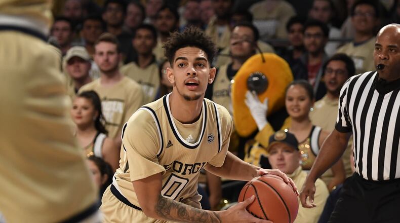 Georgia Tech guard Michael Devoe. (Danny Karnik/GT Athletics)