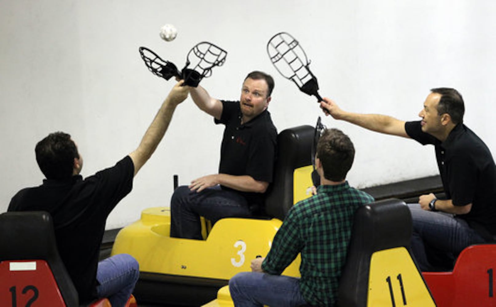 In Roswell, whirlyball a popular pastime