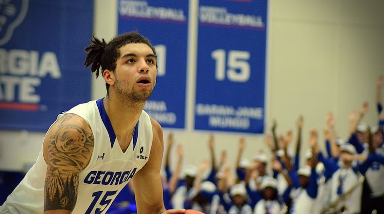 Georgia State guard D’Marcus Simonds played at Buford before transferring to Gainesville. He’s one of seven from Gwinnett County competing in the NCAA tournament.