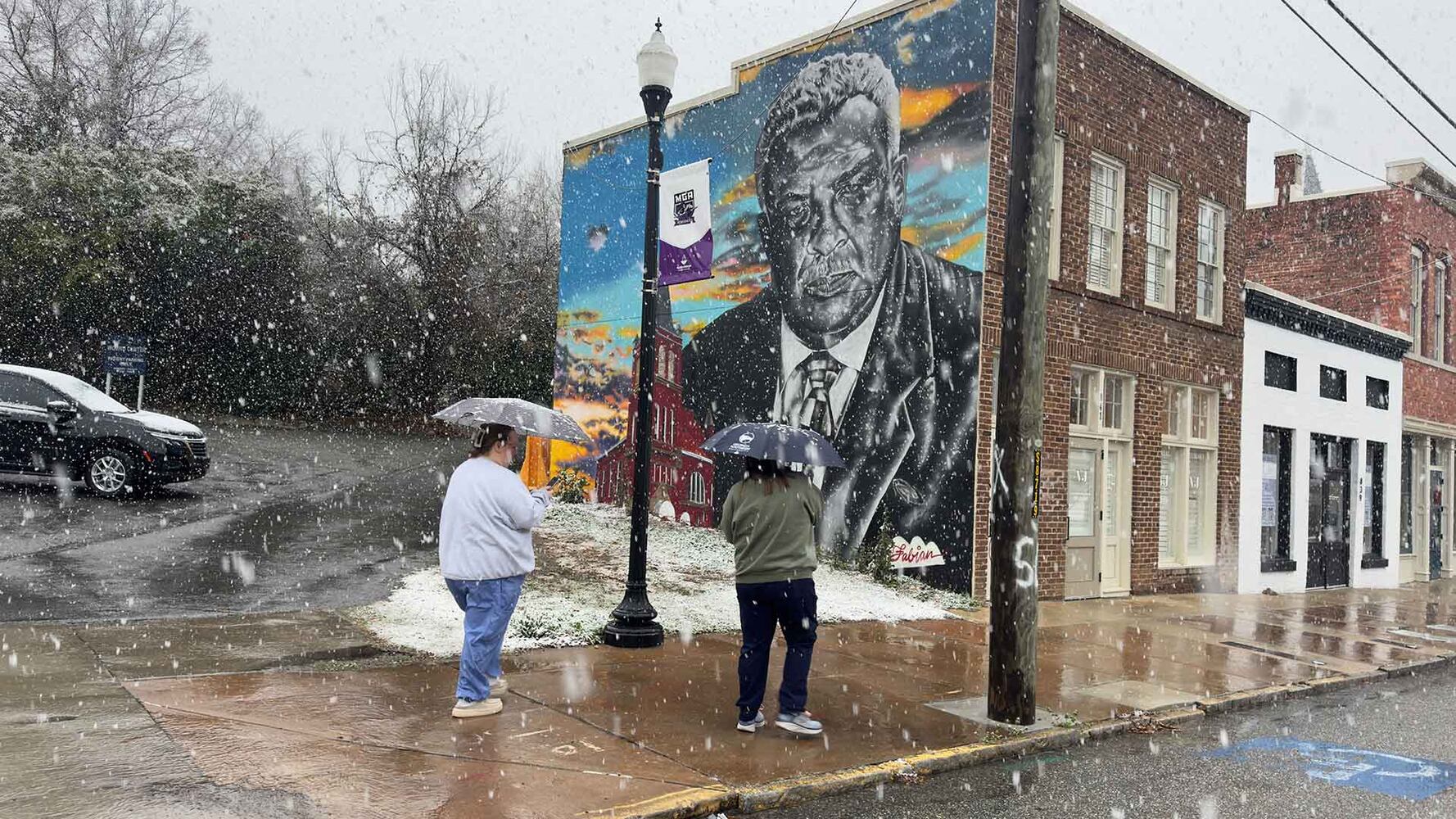 PHOTOS: Georgia's first snowfall of the year