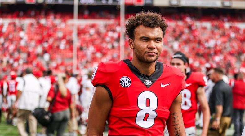 Georgia football-wide receiver-struggles