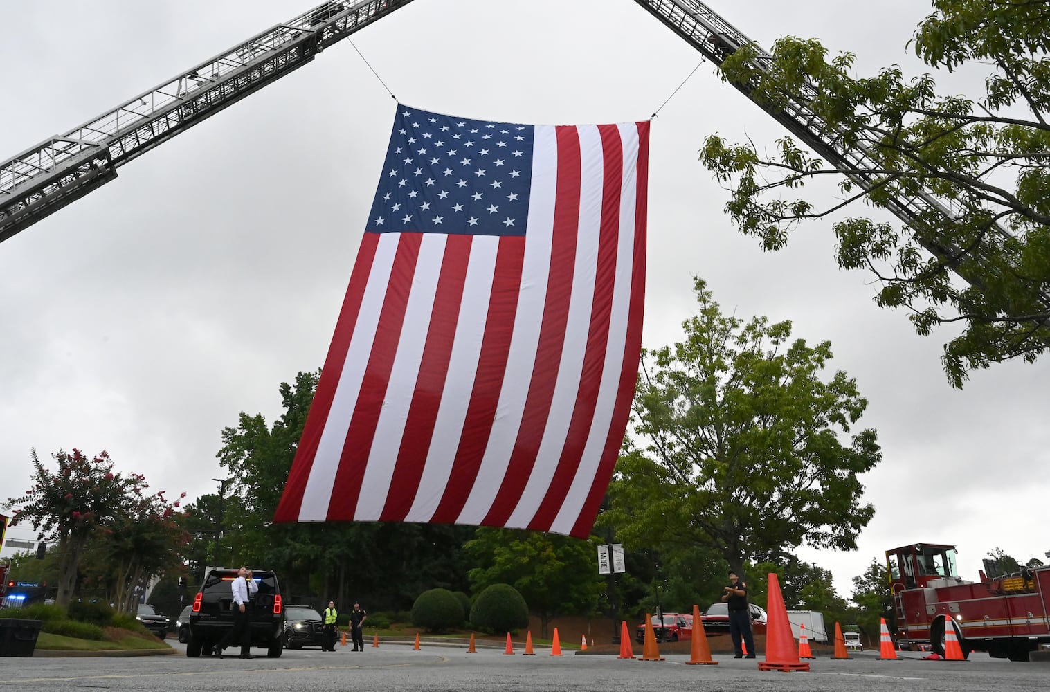 Memorial service for DeKalb County police Officer David Rose