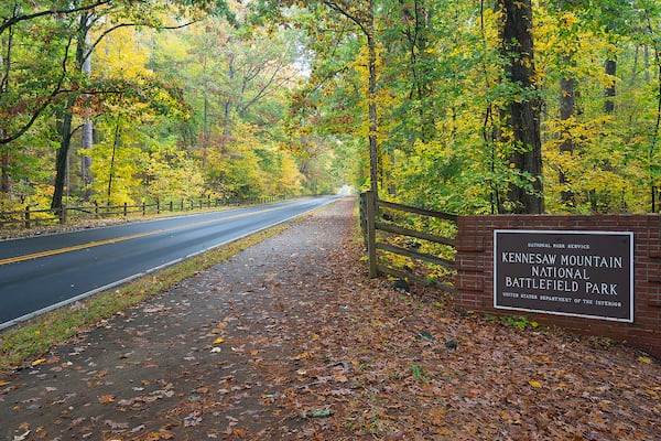 Now parking fees will need to be paid again at Kennesaw Mountain National Battlefield Park. (Courtesy of National Park Service)