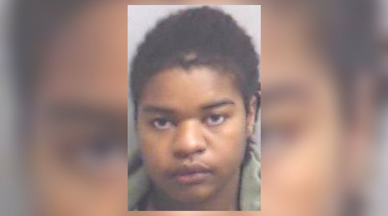 To’Cara Laster, 18, was being held without bond Monday at the Fulton County Jail.