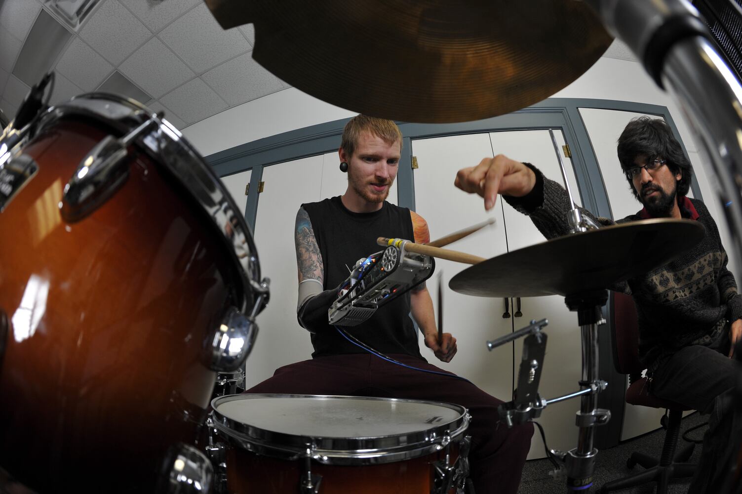 Jason Barnes and the robotic prosthesis